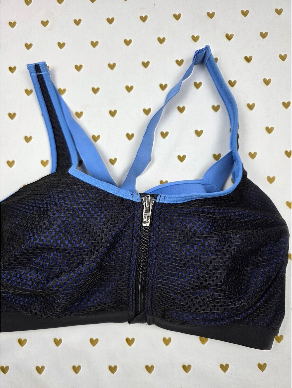 Victorias Secret Front Close Supportive Sports Bra Tank Top 36DD